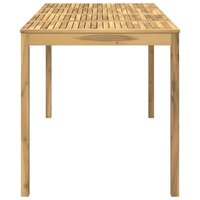 Tuin Bartafel Wit 196 x 100 x 105 cm Massief Acaciahout 4