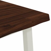 Live Edge Eettafel 60 x 55 x 75 cm Massief Acaciahout 5