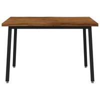 Live Edge Eettafel 90 x 55 x 75 cm Massief Acaciahout 4