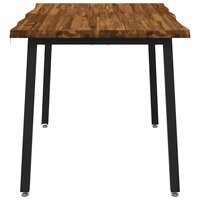 Live Edge Eettafel 90 x 55 x 75 cm Massief Acaciahout 5