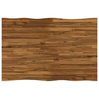 Live Edge Eettafel 90 x 55 x 75 cm Massief Acaciahout 6