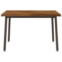 Live Edge Eettafel 90 x 55 x 75 cm Massief Acaciahout 4