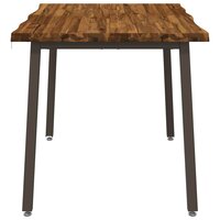 Live Edge Eettafel 90 x 55 x 75 cm Massief Acaciahout 5