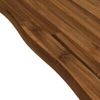 Live Edge Eettafel 90 x 55 x 75 cm Massief Acaciahout 8