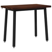 Vierkante Eettafel 90 x 55 x 75 cm Massief Acaciahout 2