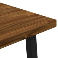 Vierkante Eettafel 90 x 55 x 75 cm Massief Acaciahout 7