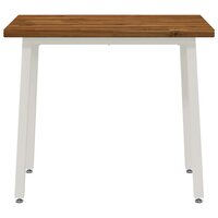Vierkante Eettafel 90 x 55 x 75 cm Massief Acaciahout 4