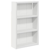 Badkamerwandkast Wit 30 x 10 x 50 cm Geconstrueerd hout 2