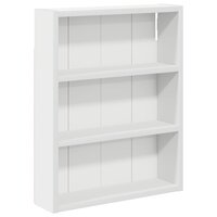 Badkamerwandkast Wit 40 x 10 x 50 cm Geconstrueerd hout 2