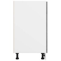 Onderkast met lade Lyon 40x46x81,5 cm bewerkt hout grijs sonoma 6