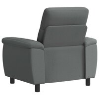 Bank Donkergrijs 95 x 90 x 95 cm Stof 5