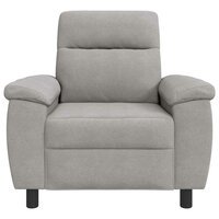 Bank Wolkengrijs 95 x 90 x 95 cm Stof 3