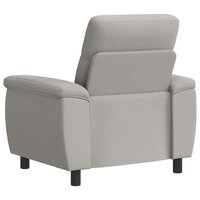 Bank Wolkengrijs 95 x 90 x 95 cm Stof 5