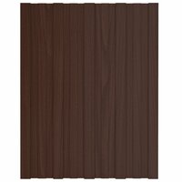 Dakpaneel 12 st Bruin 60 x 45 cm Verzinkt staal 2