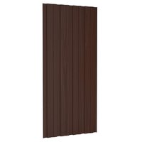 Dakpaneel 36 st Bruin 100 x 45 cm Verzinkt staal 4