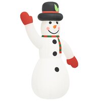 Sneeuwpop opblaasbaar met LED&amp;apos;s 805 cm 3