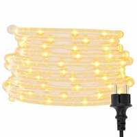Lichtslinger met 240 LED&amp;apos;s warmwit 10 m PVC 2