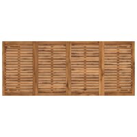 Tuin Bartafel NAARDEN Naturel en Zwart 196 x 80,5 x 105 cm 5