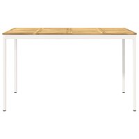 Tuin Bartafel NAARDEN Witgewassen 180 x 88,5 x 105 cm 3