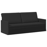 3-Zitsbank Zwart 190 x 81 x 82 cm Stof 2