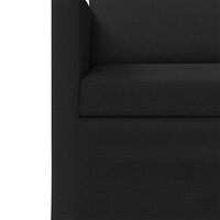 3-Zitsbank Zwart 190 x 81 x 82 cm Stof 6