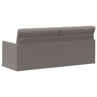 3-Zitsbank Taupe 190 x 81 x 82 cm Stof 5