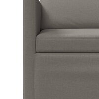 3-Zitsbank Taupe 190 x 81 x 82 cm Stof 6