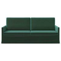 3-Zitsbank Donkergroen 190 x 81 x 82 cm fluweel 3