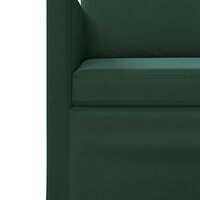 3-Zitsbank Donkergroen 190 x 81 x 82 cm fluweel 6