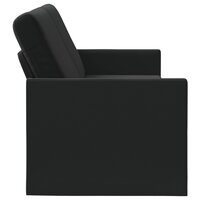 3-Zitsbank Zwart 190 x 81 x 82 cm fluweel 4