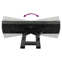 Sneeuwploeg voor heftruck 200x48 cm zwart 9