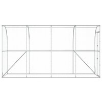 Kippenhok Tegen de Muur zilver 600 x 150 x 215 cm 5