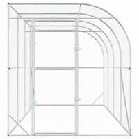 Kippenhok Tegen de Muur zilver 600 x 150 x 215 cm 4