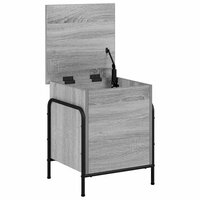 Opbergbox Grijs Sonoma 80 x 40 x 49,5 cm Bewerkt hout 3