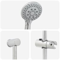 Douchesysteem set Chroom 70 cm Roestvrij staal 7