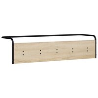 Kapstok Sonoma Eiken 100 x 30 x 25 cm Bewerkt hout 4