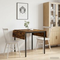 Uitschuifbare eettafel 120 x 81,5 x 75 cm Bewerkt hout 3