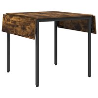 Uitschuifbare eettafel 120 x 81,5 x 75 cm Bewerkt hout 4
