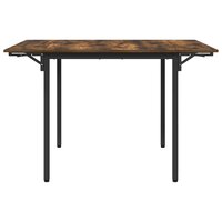 Uitschuifbare eettafel 120 x 81,5 x 75 cm Bewerkt hout 5