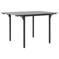 Uitschuifbare eettafel 120 x 81,5 x 75 cm Bewerkt hout 2