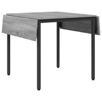 Uitschuifbare eettafel 120 x 81,5 x 75 cm Bewerkt hout 4