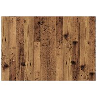 Uitschuifbare eettafel 120 x 81,5 x 75 cm Bewerkt hout Oud hout 8