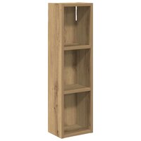 Badkamerwandkast Artisanaal eiken 20 x 14 x 70 cm 2