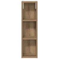 Badkamerwandkast Artisanaal eiken 20 x 14 x 70 cm 6