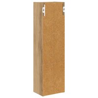 Badkamerwandkast Artisanaal eiken 20 x 14 x 70 cm 8