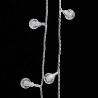 Lichtsnoer met 200 LED&amp;apos;s 8 functies koudwit 20 m 7