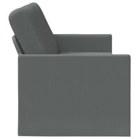 3-Zitsbank Donkergrijs 220 x 81 x 82 cm Stof 4