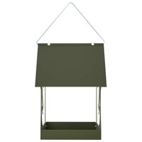 Hangend vogelvoederhuisje Staal Olijfgroen 4