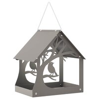 Hangend vogelvoederhuisje weervast staal Roestkleurig 3