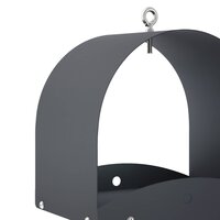 Hangend vogelvoederhuisje Staal Antraciet 5